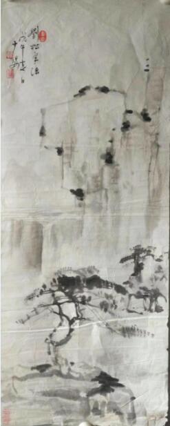 作者：韩少婴&nbsp;山水&nbsp;￥：协商&nbsp;单击鼠标查看大图！