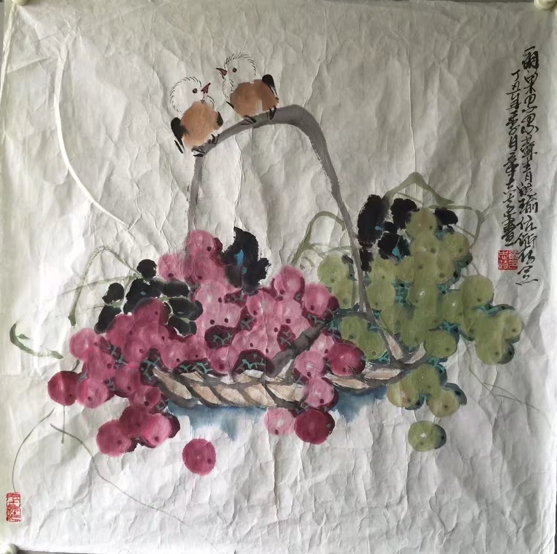 作者：章志远&nbsp;花鸟&nbsp;￥：协商&nbsp;单击鼠标查看大图！