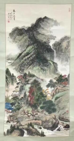 作者：赵年悦&nbsp;山水&nbsp;￥：协商&nbsp;单击鼠标查看大图！