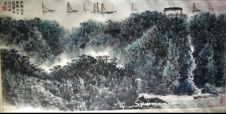 作者：张学成&nbsp;山水&nbsp;￥：协商&nbsp;单击鼠标查看大图！