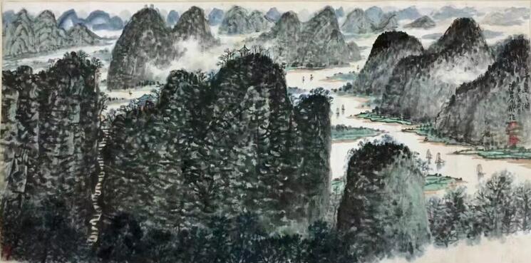 作者：张学成&nbsp;山水&nbsp;￥：协商&nbsp;单击鼠标查看大图！