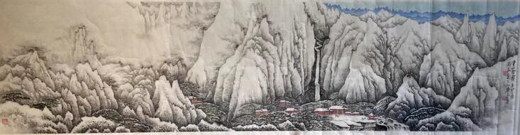 作者：张瑞来&nbsp;山水&nbsp;￥：协商&nbsp;单击鼠标查看大图！