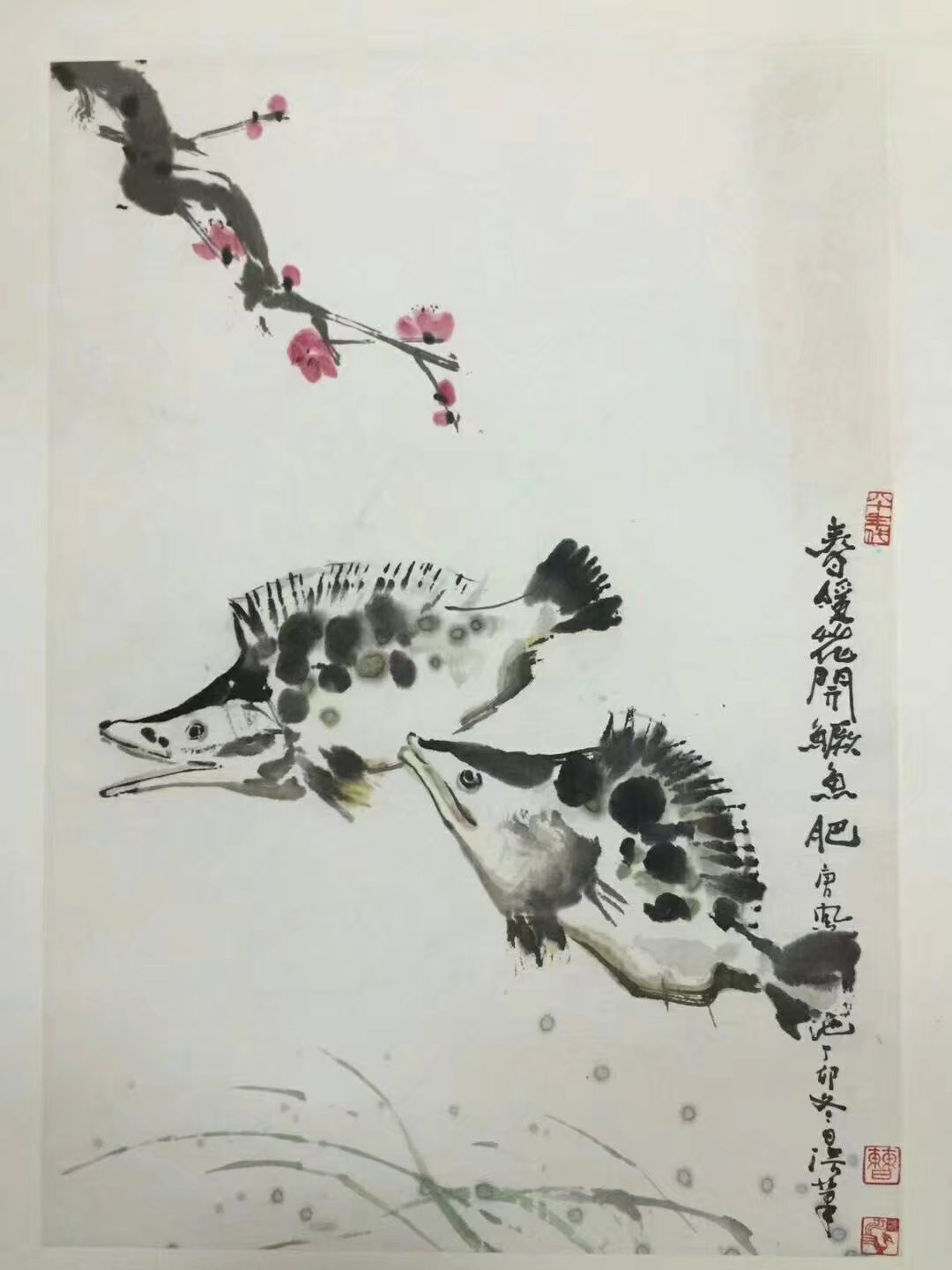 作者：曹凤池&nbsp;花鸟&nbsp;￥：协商&nbsp;单击鼠标查看大图！