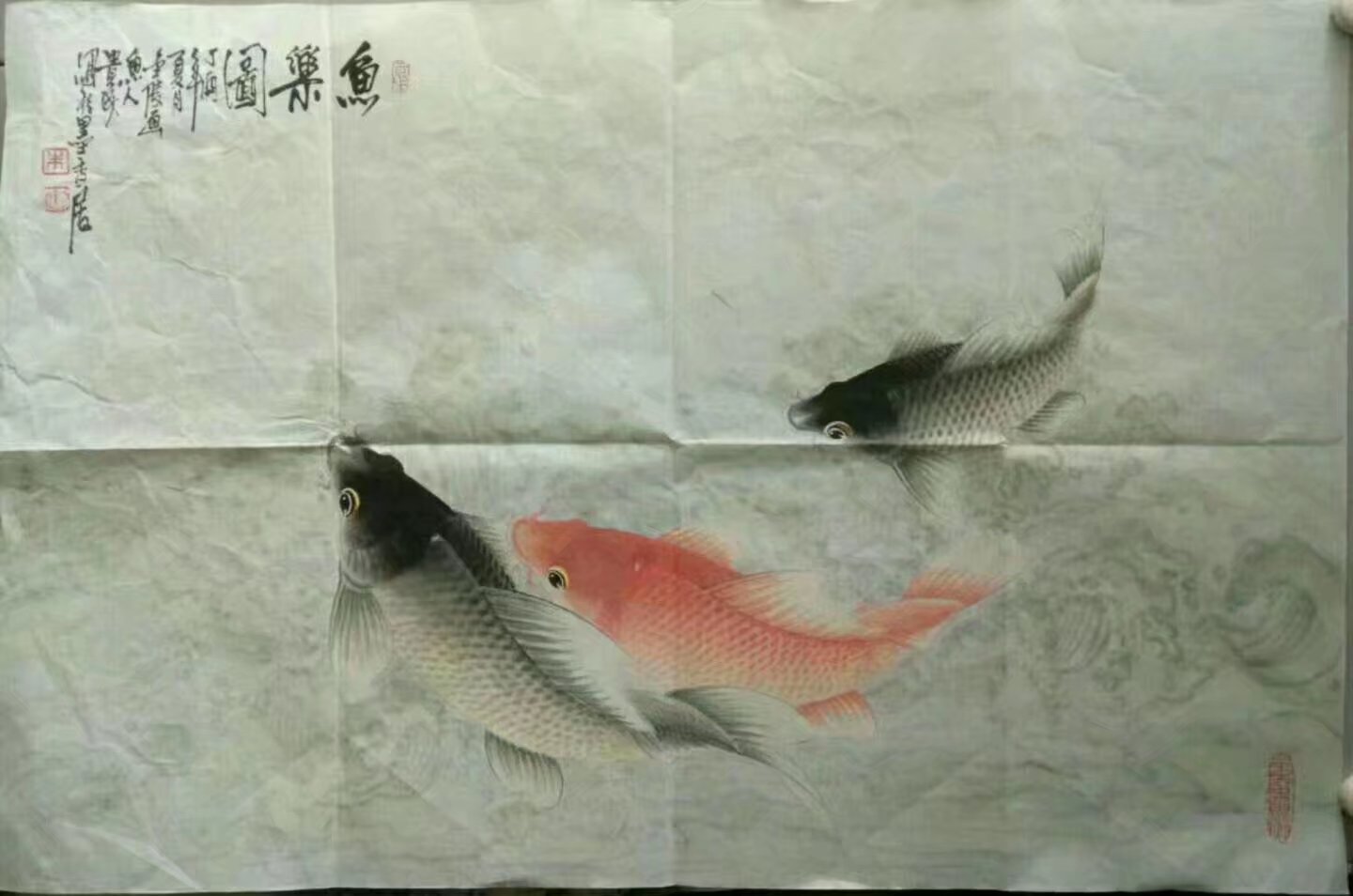 作者：朱贵成&nbsp;花鸟&nbsp;￥：协商&nbsp;单击鼠标查看大图！