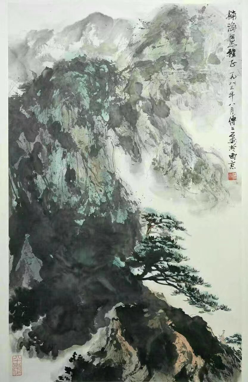 作者：傅二石&nbsp;山水&nbsp;￥：协商&nbsp;单击鼠标查看大图！