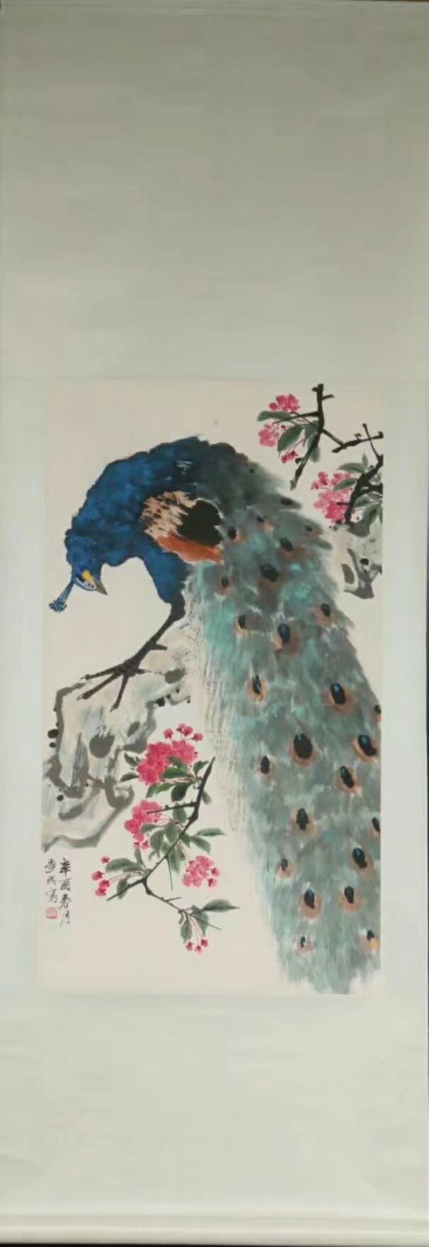 作者：邱受成&nbsp;孔雀&nbsp;￥：协商&nbsp;单击鼠标查看大图！