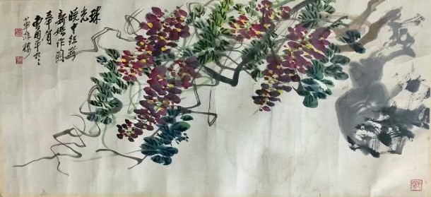 作者：曹用平&nbsp;花鸟&nbsp;￥：协商&nbsp;单击鼠标查看大图！