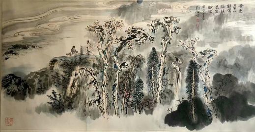 作者：谢伯子&nbsp;山水&nbsp;￥：协商&nbsp;单击鼠标查看详细介绍！