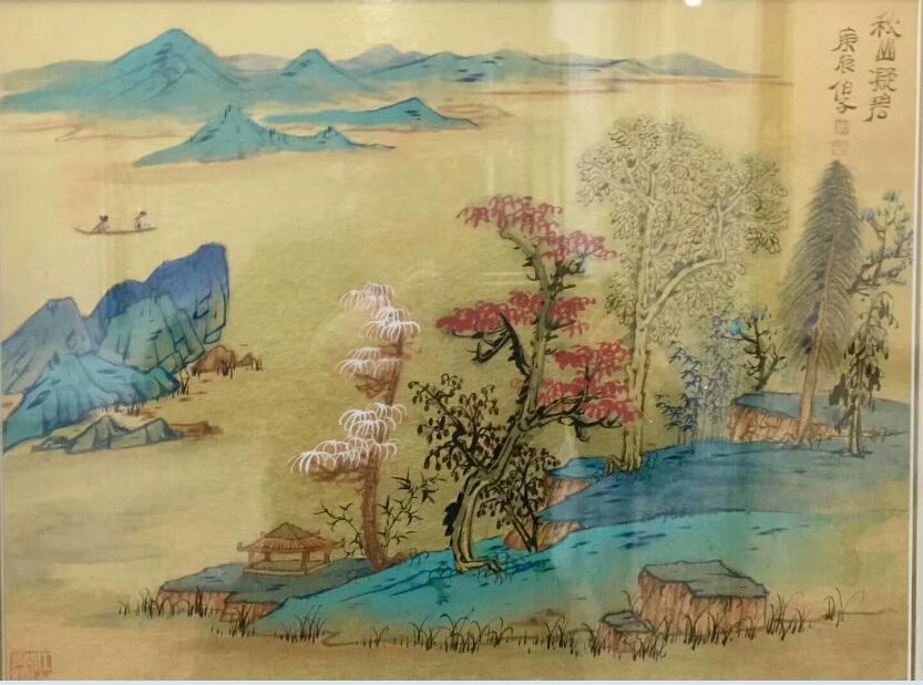 作者：谢伯子&nbsp;山水&nbsp;￥：协商&nbsp;单击鼠标查看大图！