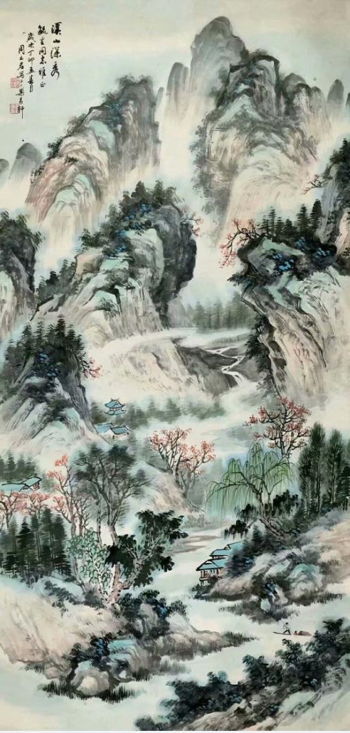 作者：周芸岩&nbsp;山水&nbsp;￥：协商&nbsp;单击鼠标查看大图！