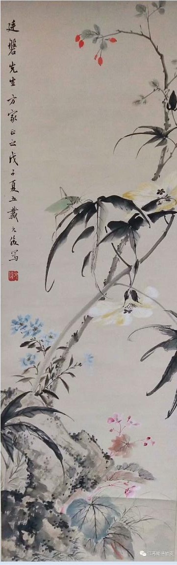 作者：戴元俊&nbsp;花鸟&nbsp;￥：协商&nbsp;单击鼠标查看大图！