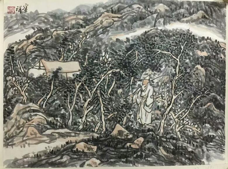 作者：毕宝祥&nbsp;山水&nbsp;￥：协商&nbsp;单击鼠标查看大图！