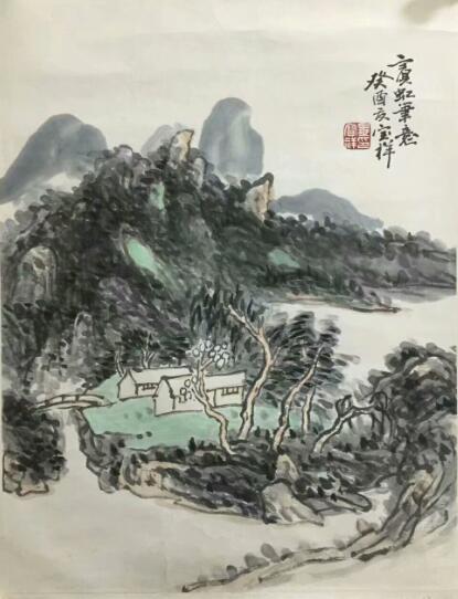 作者：毕宝祥&nbsp;山水&nbsp;￥：协商&nbsp;单击鼠标查看大图！