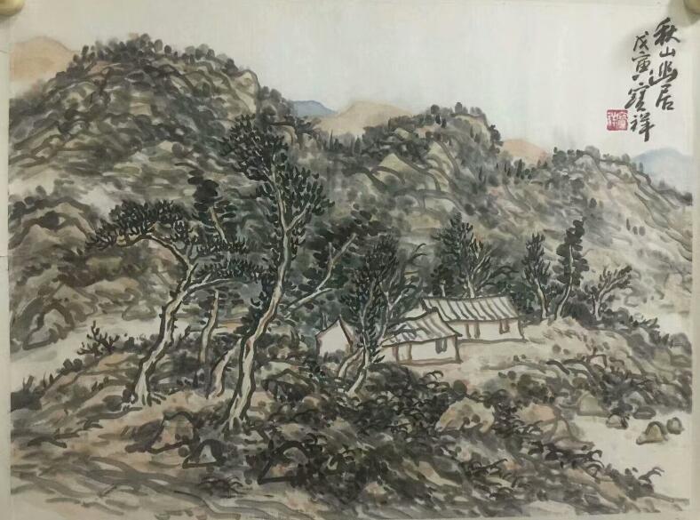 作者：毕宝祥&nbsp;山水&nbsp;￥：协商&nbsp;单击鼠标查看大图！