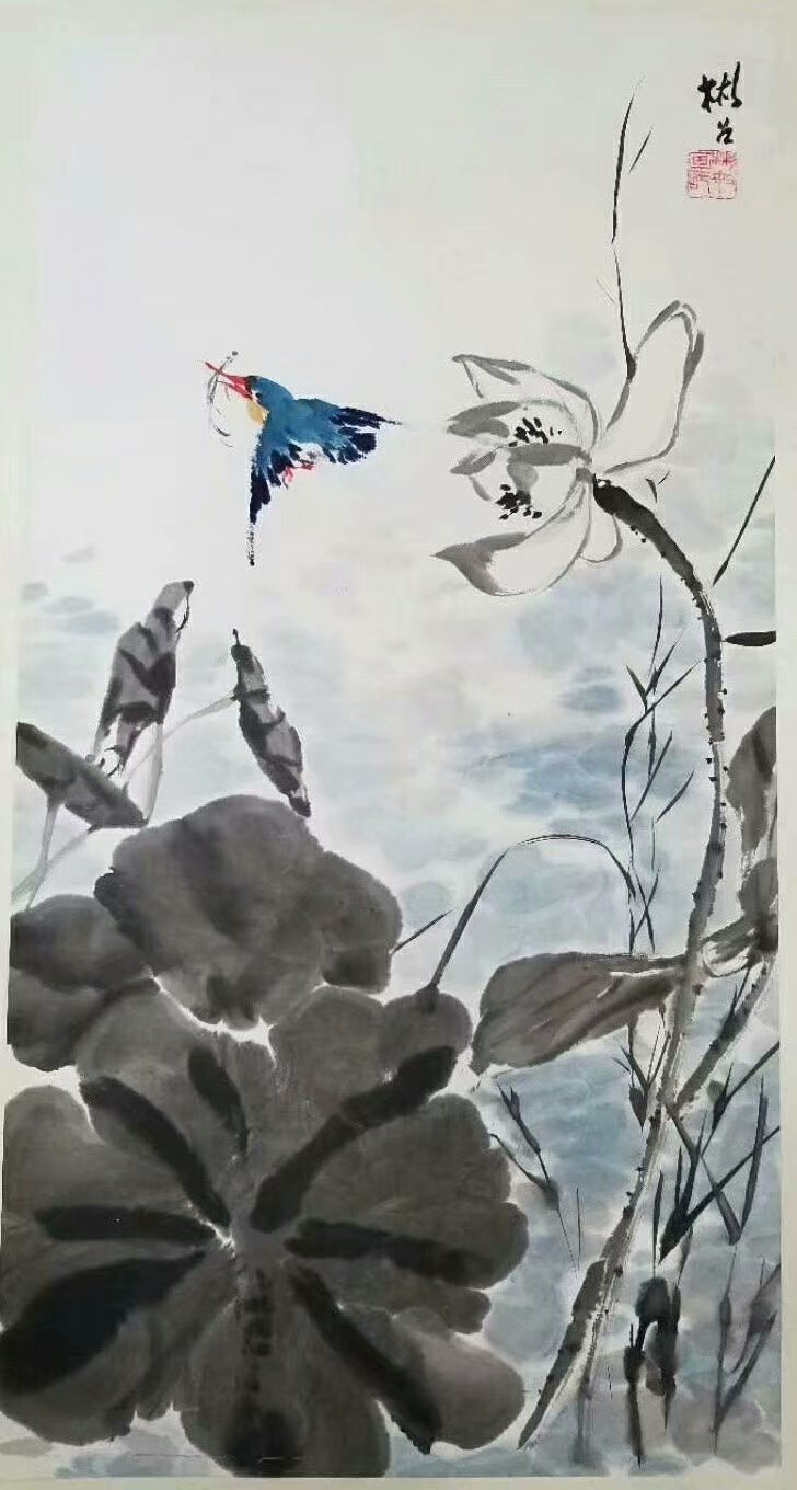 作者：沈彬如&nbsp;花鸟&nbsp;￥：协商&nbsp;单击鼠标查看大图！