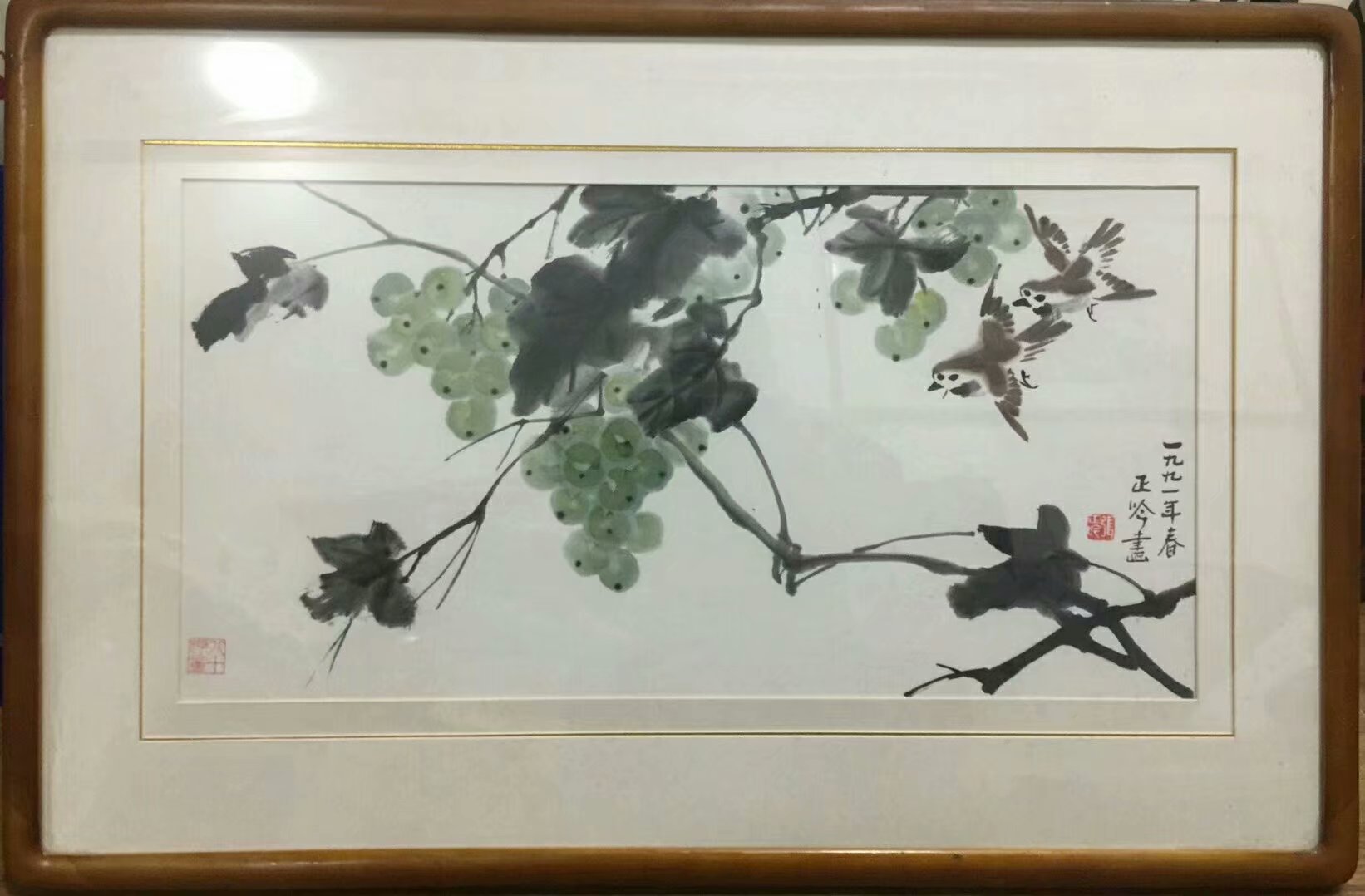 作者：张正吟&nbsp;花鸟&nbsp;￥：协商&nbsp;单击鼠标查看大图！