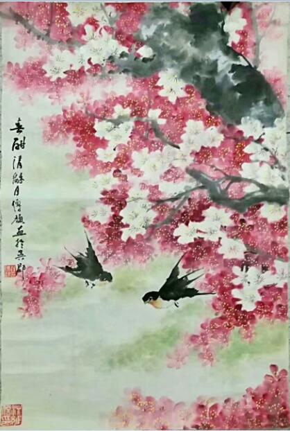 作者：汪传馥&nbsp;花鸟&nbsp;￥：协商&nbsp;单击鼠标查看大图！