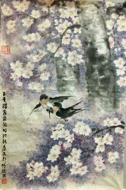 作者：汪传馥&nbsp;花鸟&nbsp;￥：协商&nbsp;单击鼠标查看大图！