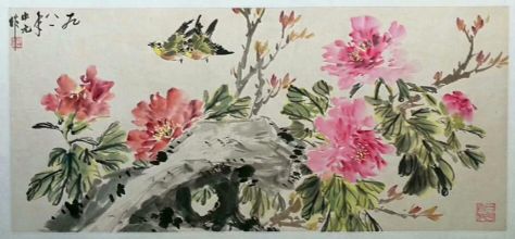 作者：胡中元&nbsp;花鸟&nbsp;￥：协商&nbsp;单击鼠标查看详细介绍！