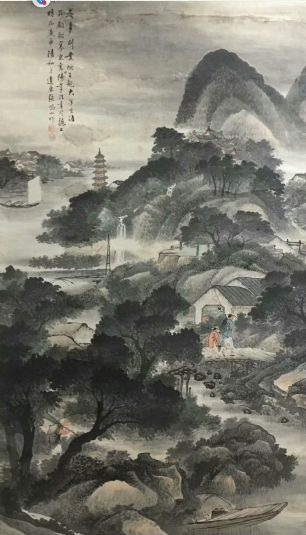 作者：张鸣山&nbsp;山水&nbsp;￥：协商&nbsp;单击鼠标查看详细介绍！