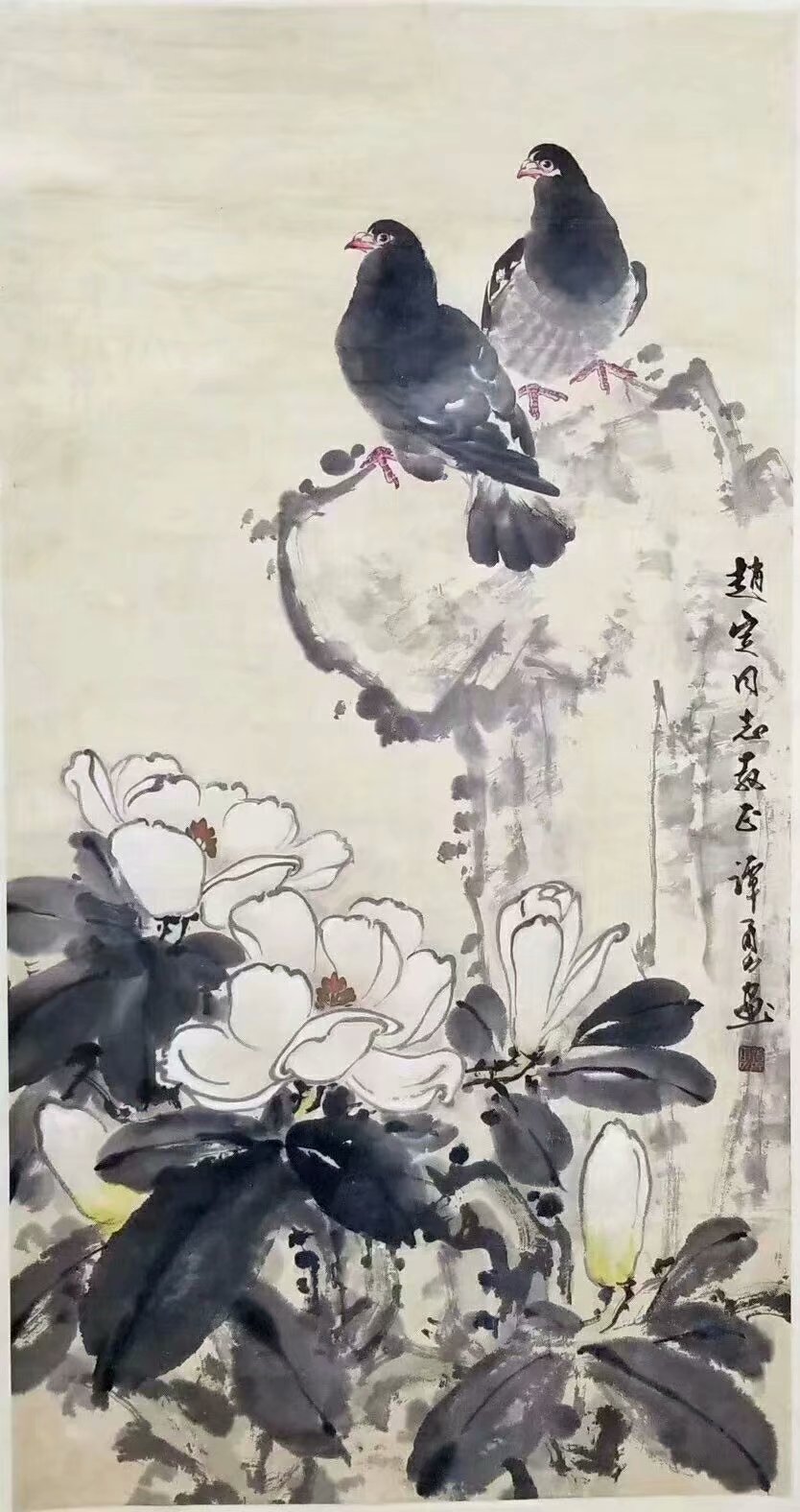 作者：谭勇&nbsp;花鸟&nbsp;￥：协商&nbsp;单击鼠标查看大图！