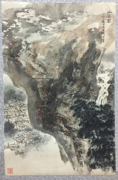 作者：尚君励&nbsp;山水&nbsp;￥：协商&nbsp;单击鼠标查看大图！