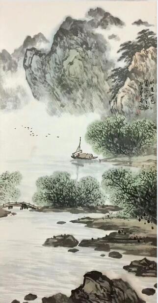 作者：卢星堂&nbsp;山水&nbsp;￥：协商&nbsp;单击鼠标查看大图！