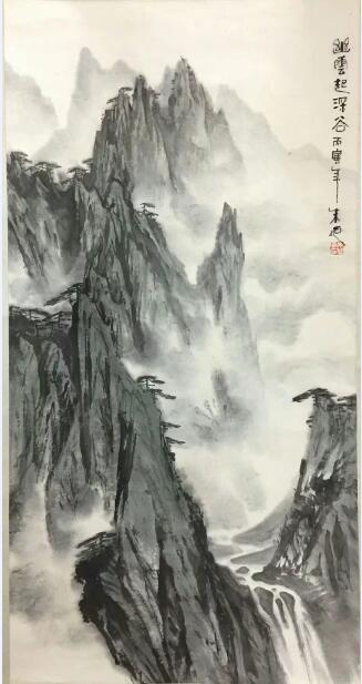 作者：朱旭&nbsp;山水&nbsp;￥：协商&nbsp;单击鼠标查看大图！