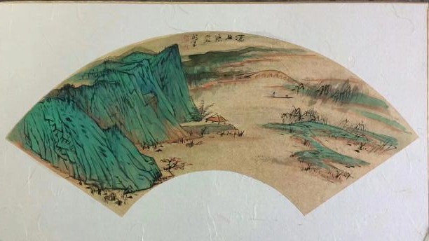 作者：谢伯子&nbsp;山水&nbsp;￥：协商&nbsp;单击鼠标查看大图！