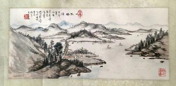 作者：陆九畴&nbsp;山水&nbsp;￥：协商&nbsp;单击鼠标查看大图！