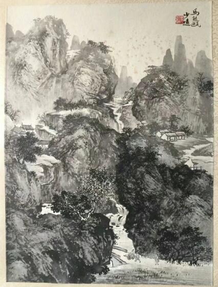 作者：马起瓯&nbsp;山水&nbsp;￥：协商&nbsp;单击鼠标查看大图！