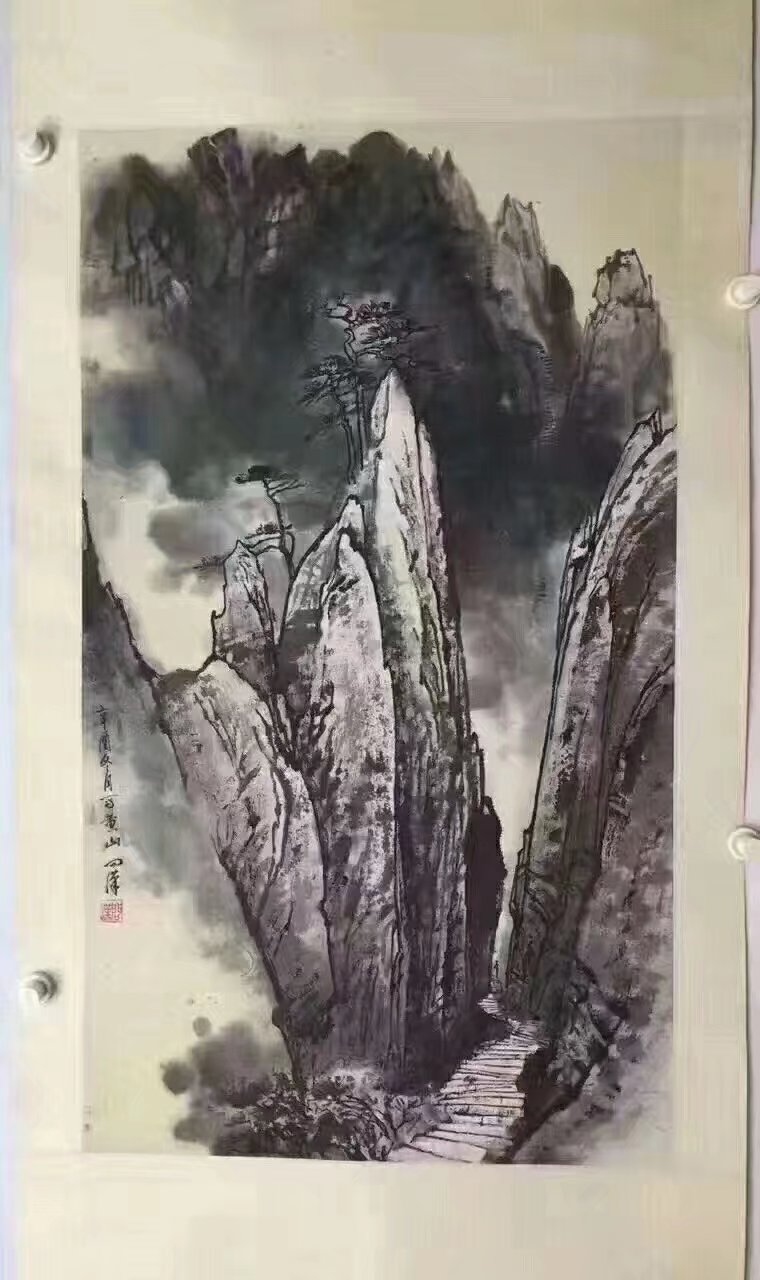 作者：李问汉&nbsp;山水&nbsp;￥：协商&nbsp;单击鼠标查看大图！