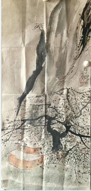 作者：朱道平&nbsp;山水&nbsp;￥：协商&nbsp;单击鼠标查看大图！