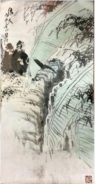 作者：徐培晨&nbsp;蕉荫图&nbsp;￥：协商&nbsp;单击鼠标查看大图！