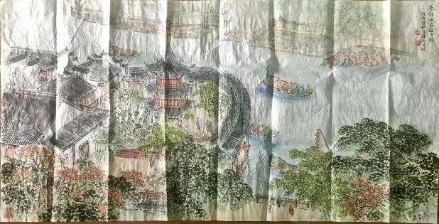 作者：尚君励&nbsp;山水&nbsp;￥：协商&nbsp;单击鼠标查看大图！