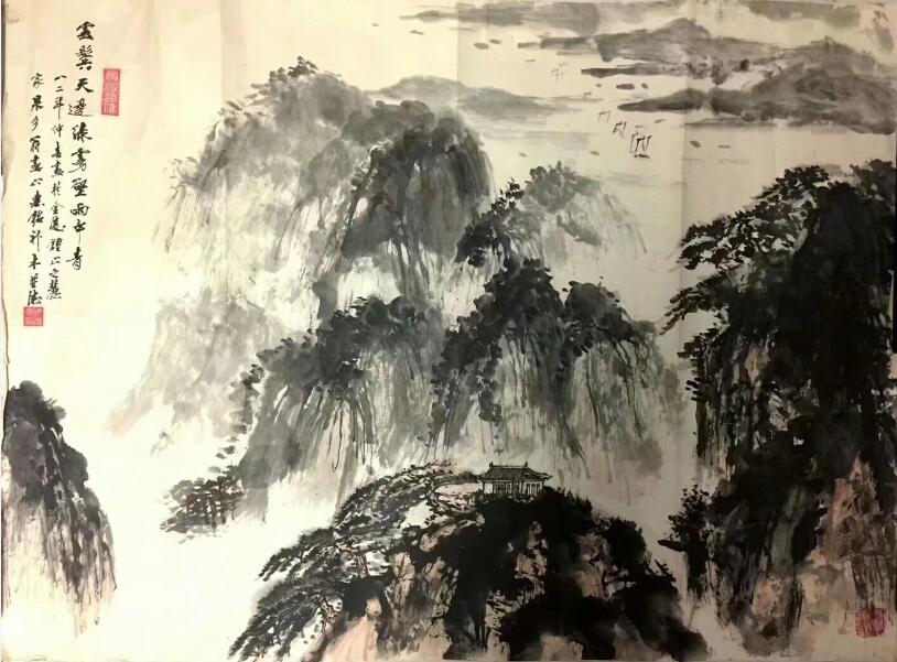 作者：周家泉&nbsp;山水&nbsp;￥：协商&nbsp;单击鼠标查看大图！