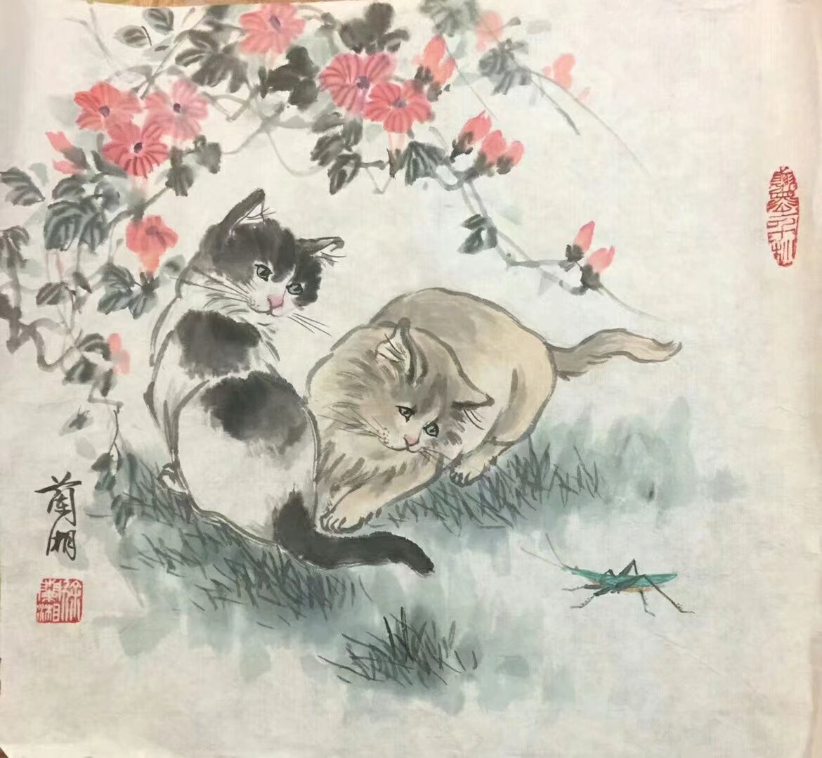 作者：徐兰湘&nbsp;花鸟&nbsp;￥：协商&nbsp;单击鼠标查看大图！