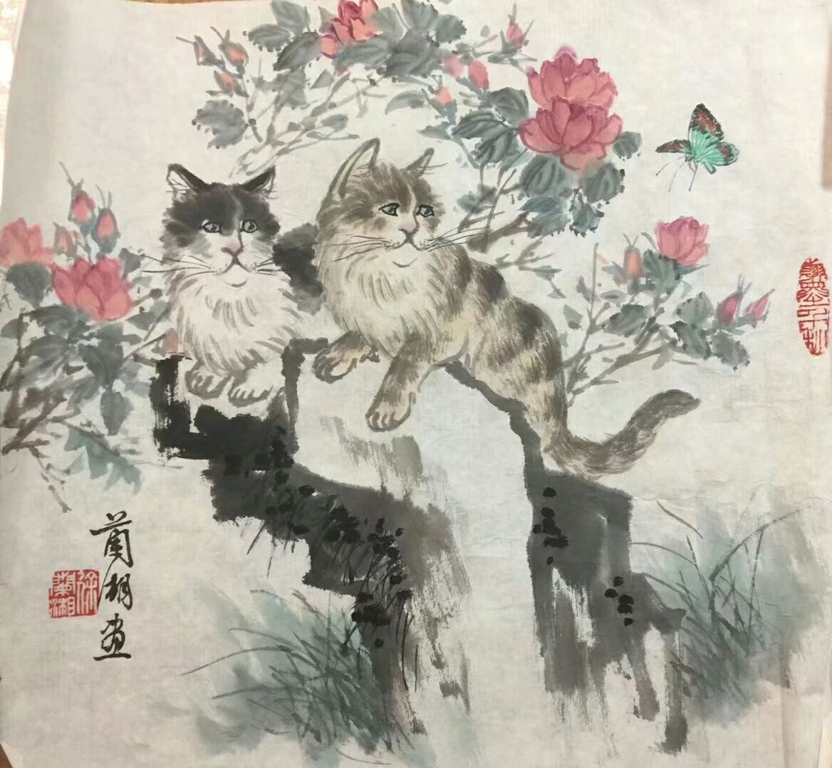 作者：徐兰湘&nbsp;花鸟&nbsp;￥：协商&nbsp;单击鼠标查看大图！