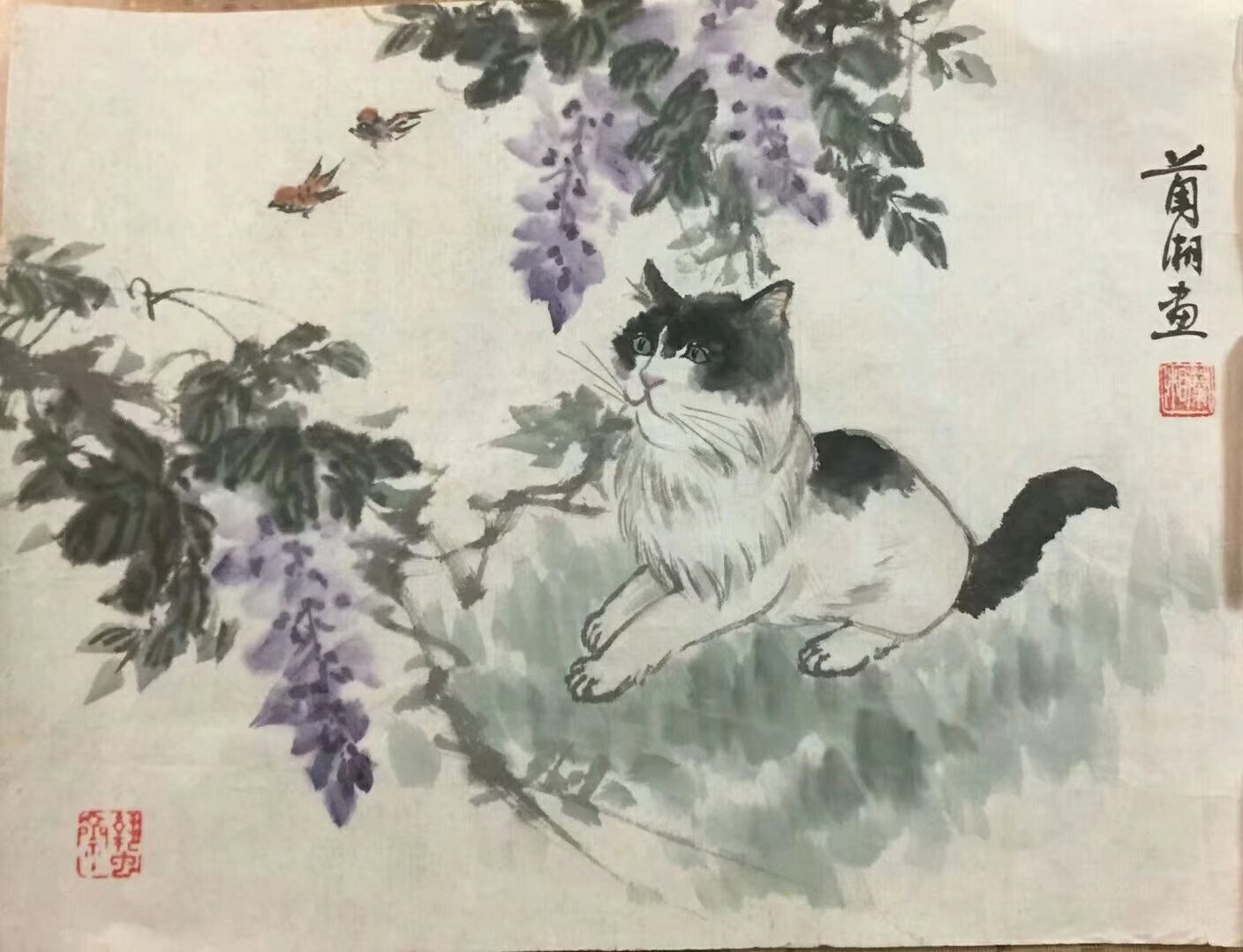 作者：徐兰湘&nbsp;花鸟&nbsp;￥：协商&nbsp;单击鼠标查看大图！