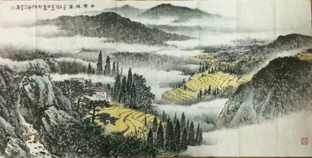 作者：宫中奇&nbsp;山水&nbsp;￥：协商&nbsp;单击鼠标查看大图！