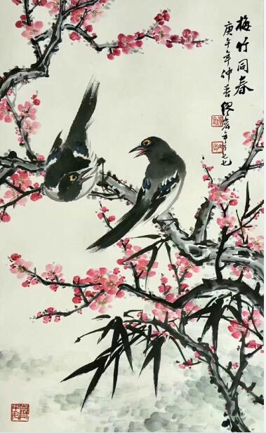 作者：缪宏&nbsp;花鸟&nbsp;￥：协商&nbsp;单击鼠标查看大图！