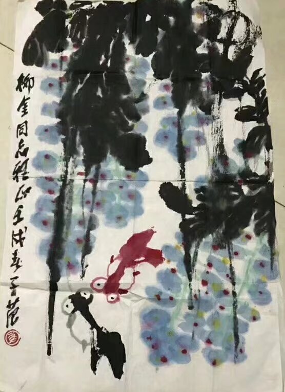 作者：崔子范&nbsp;花鸟&nbsp;￥：协商&nbsp;单击鼠标查看大图！