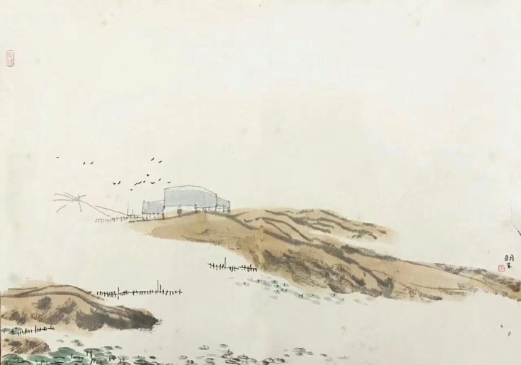 作者：章炳文&nbsp;山水&nbsp;￥：协商&nbsp;单击鼠标查看大图！