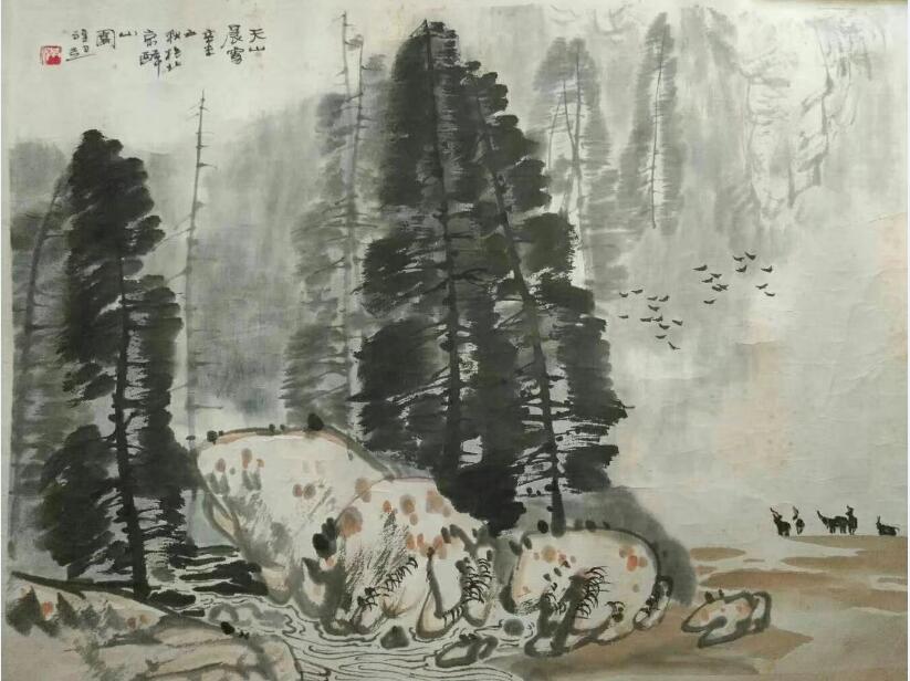 作者：满维起&nbsp;山水&nbsp;￥：协商&nbsp;单击鼠标查看大图！