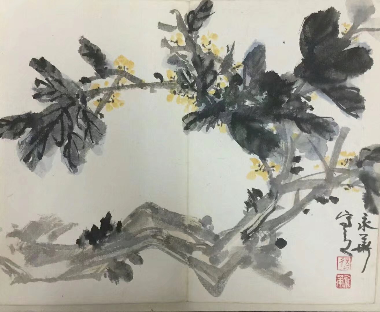 作者：祝永华&nbsp;花鸟&nbsp;￥：协商&nbsp;单击鼠标查看大图！