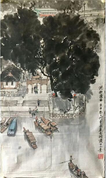 作者：何云泉&nbsp;山水&nbsp;￥：协商&nbsp;单击鼠标查看大图！