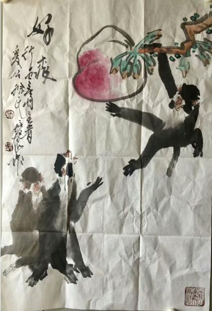 作者：徐培晨&nbsp;花鸟&nbsp;￥：协商&nbsp;单击鼠标查看大图！