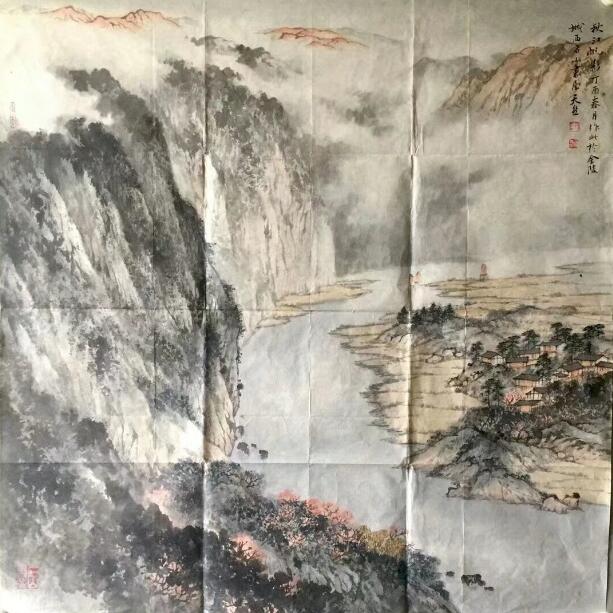 作者：许坚&nbsp;山水&nbsp;￥：协商&nbsp;单击鼠标查看大图！