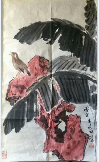 作者：施仁&nbsp;花鸟&nbsp;￥：协商&nbsp;单击鼠标查看大图！