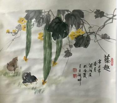 作者：徐兰湘&nbsp;花鸟&nbsp;￥：协商&nbsp;单击鼠标查看大图！